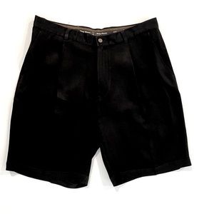 Tommy Bahama Silk Black Golf Resort Shorts 38